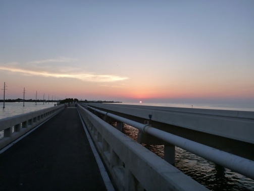 Sunrise in Channel 2 Florida Keys