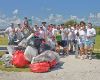 Channel 2 clean up April 2009 group pic