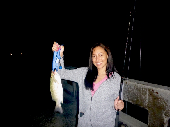 Keys Bridge Fishing, Girls Catch Fish Too